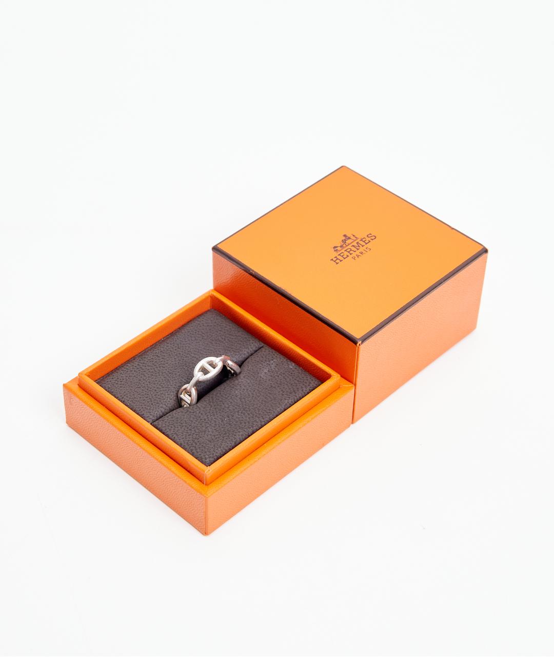 HERMES Серебряное серебряное кольцо, фото 5