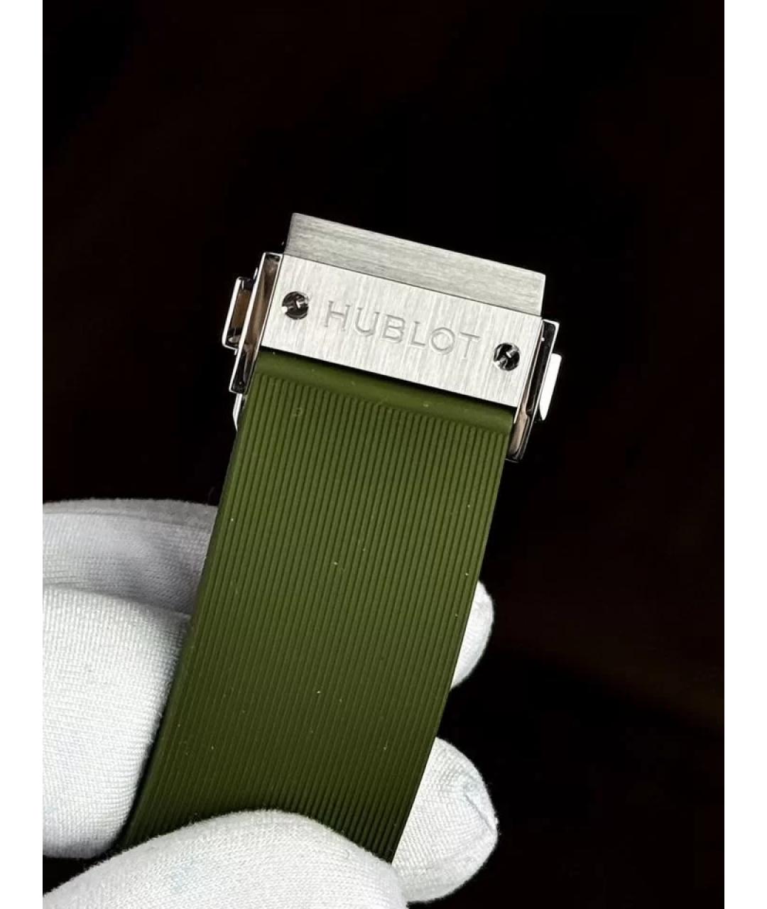 HUBLOT Зеленые часы, фото 6
