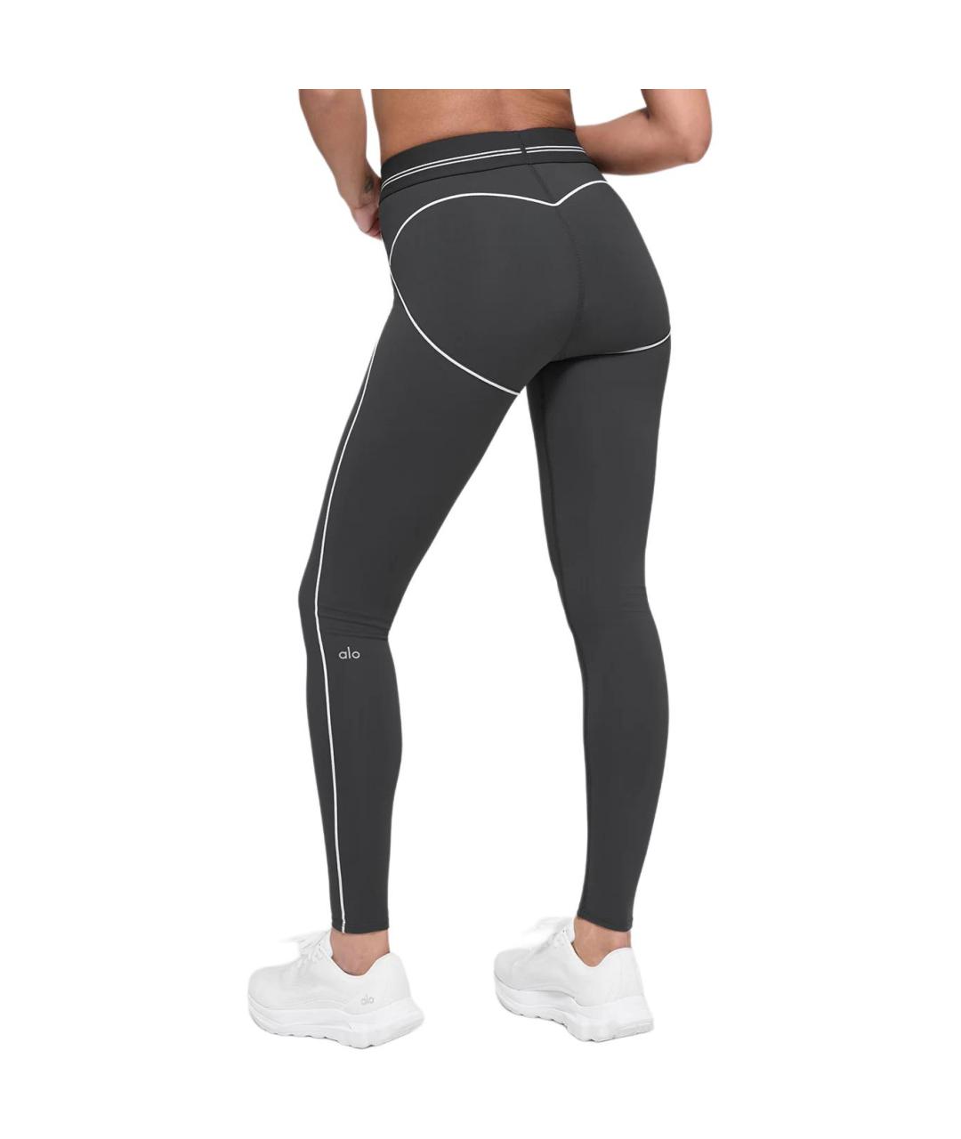ALO YOGA Антрацитовые спортивные брюки и шорты, фото 2