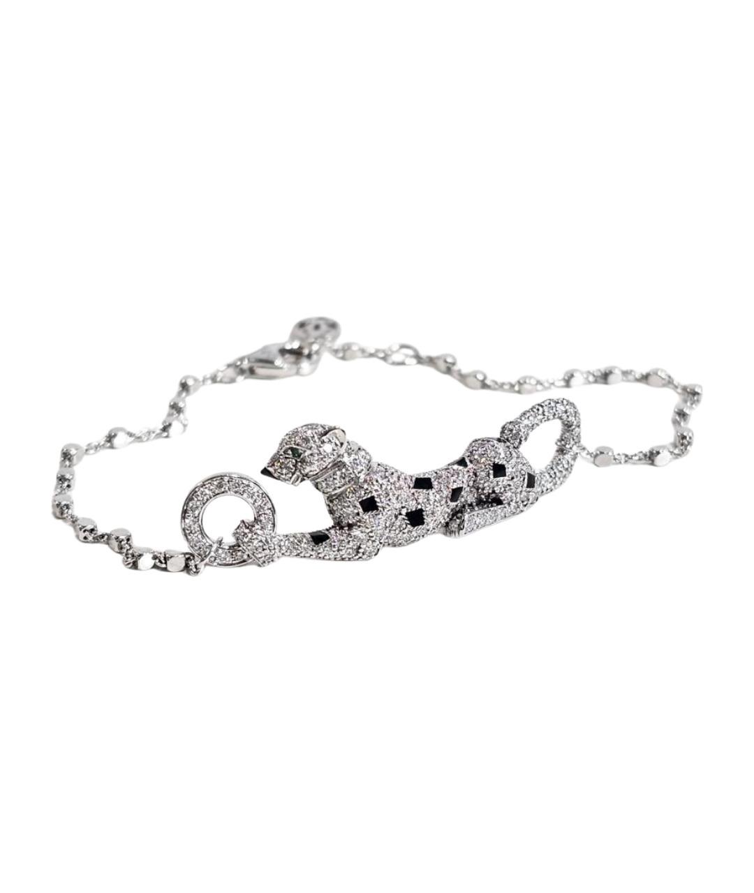 CARTIER Серебрянный браслет из белого золота, фото 1