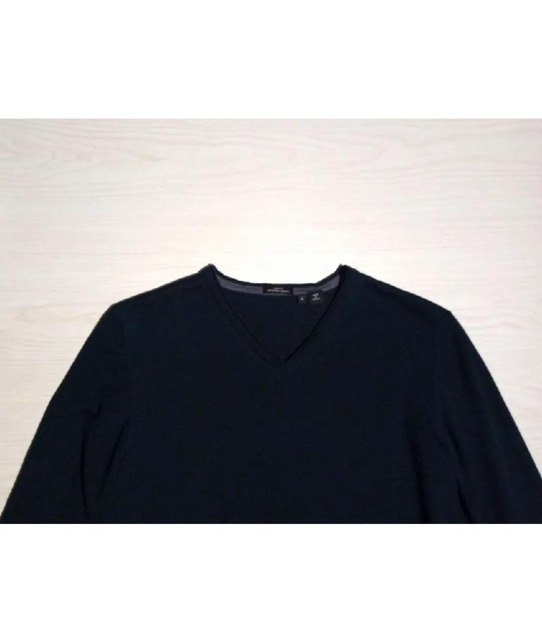 HUGO BOSS Зеленый шерстяной джемпер / свитер, фото 2