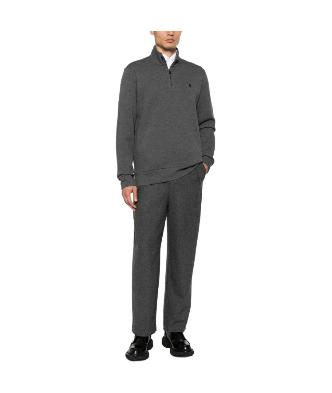 POLO RALPH LAUREN Серый джемпер / свитер, фото 2