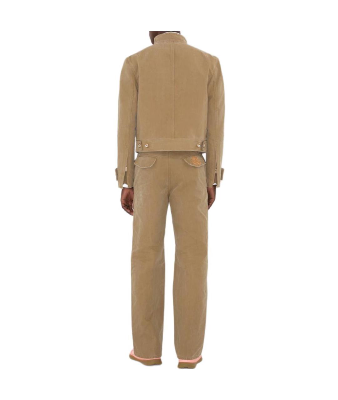 BURBERRY Хаки куртка, фото 3