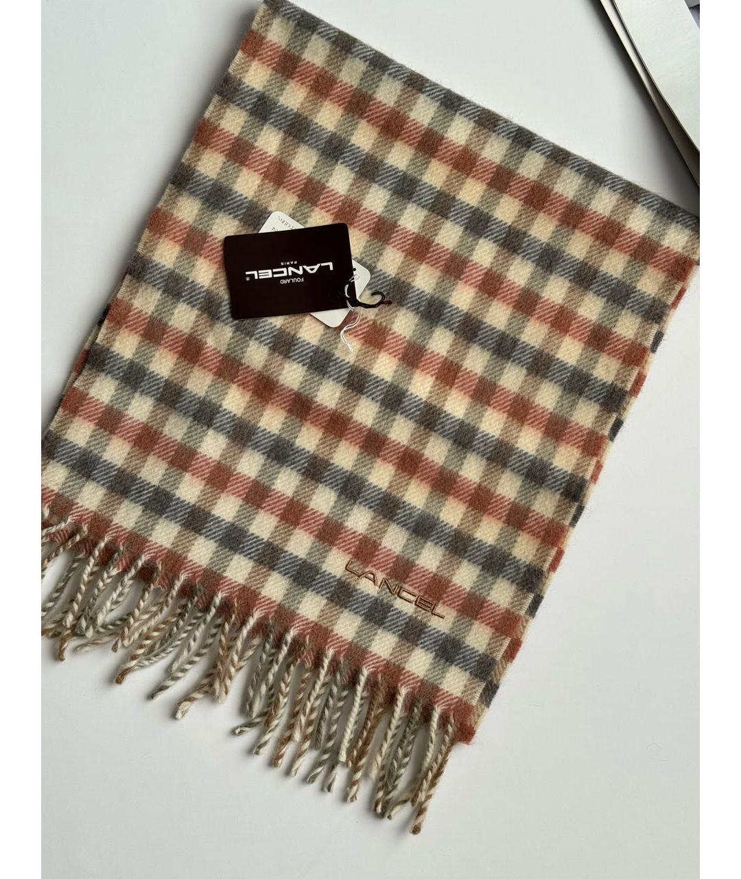 LANCEL Мульти кашемировый шарф, фото 3