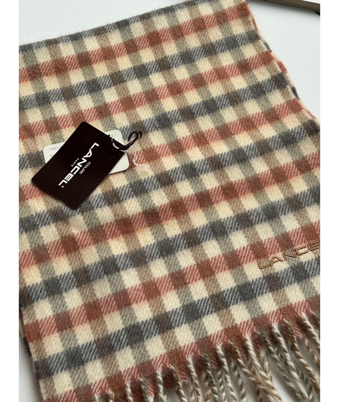 LANCEL Мульти кашемировый шарф, фото 2