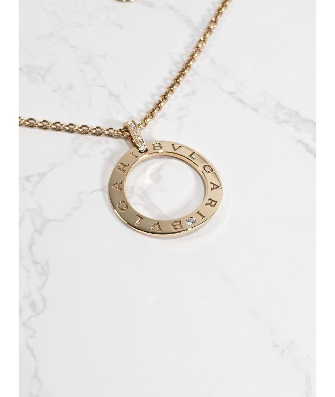 BVLGARI Золотое колье из желтого золота, фото 2