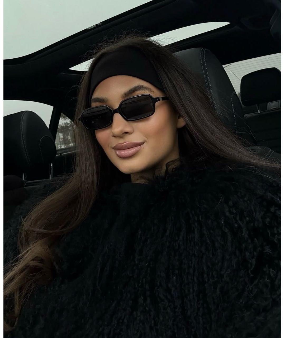 MIU MIU Черные пластиковые солнцезащитные очки, фото 7