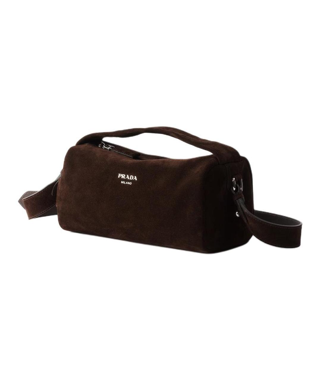 PRADA Коричневая сумка на плечо, фото 2