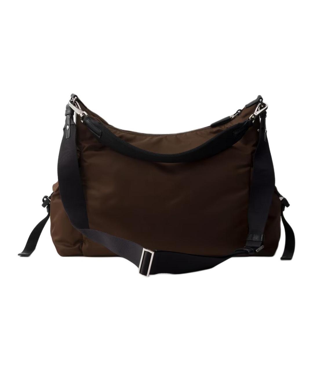 PRADA Коричневая сумка на плечо, фото 4