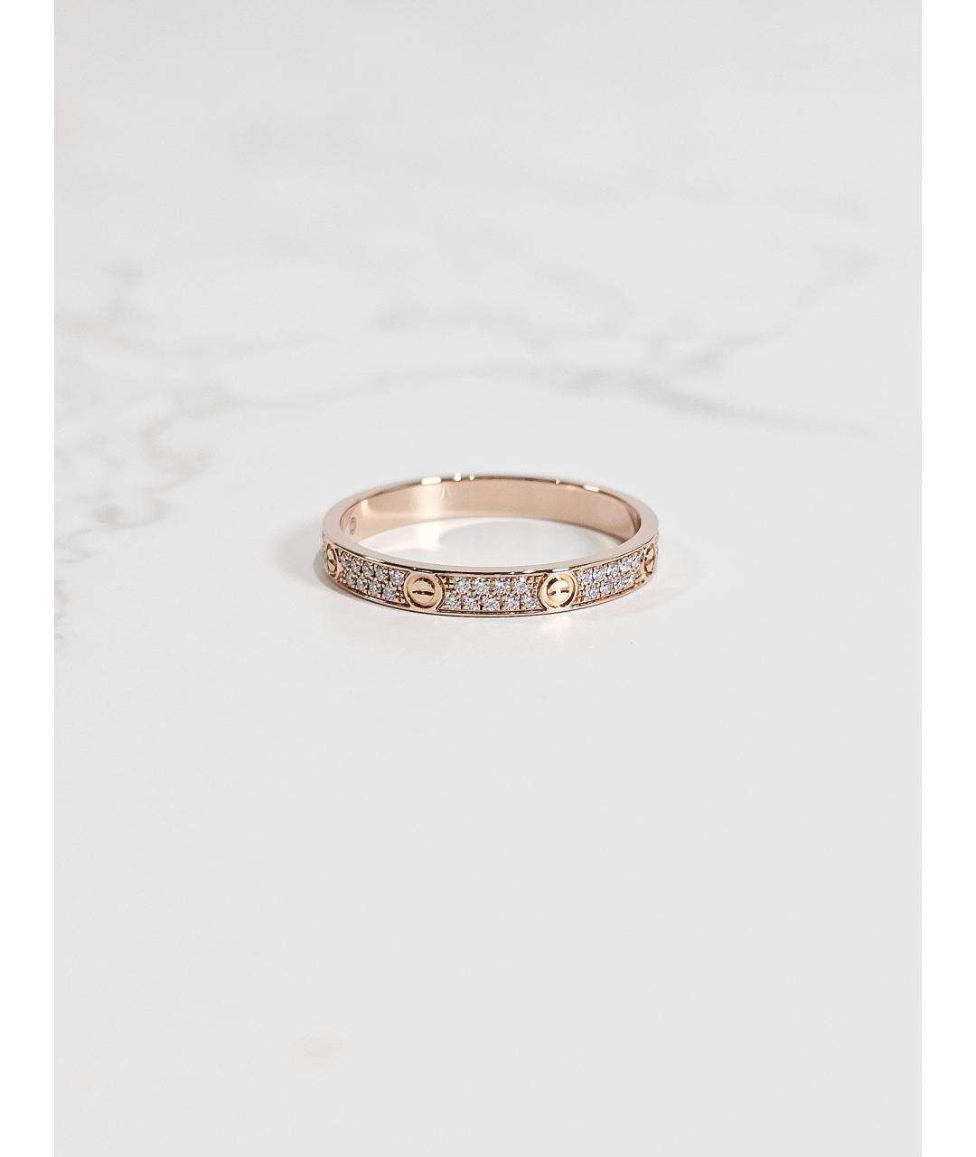 CARTIER Золотое кольцо из розового золота, фото 3