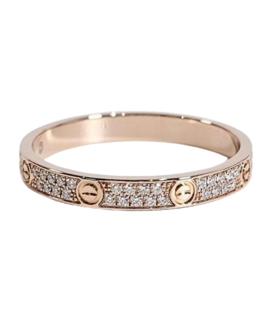CARTIER Золотое кольцо из розового золота, фото 1