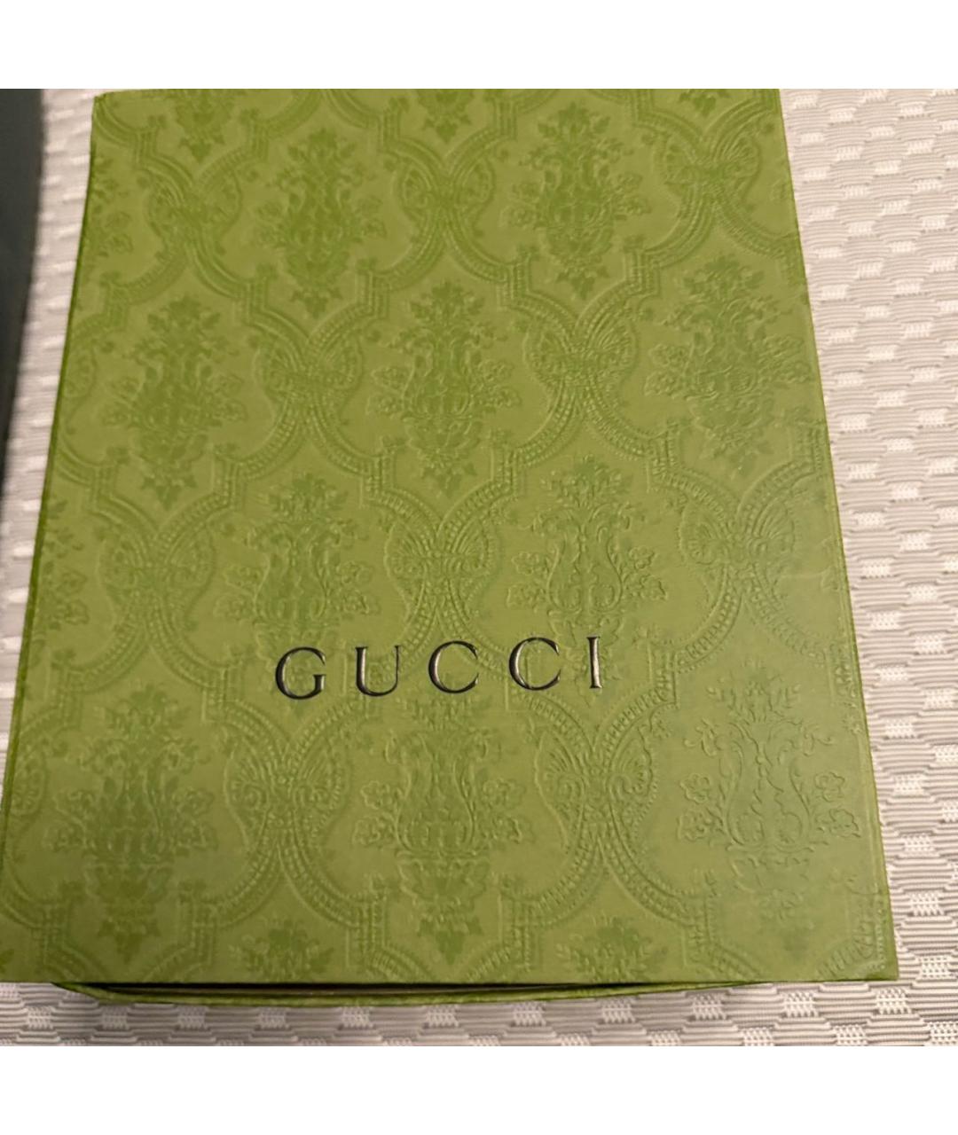 GUCCI Бежевая кожаная сумка через плечо, фото 7