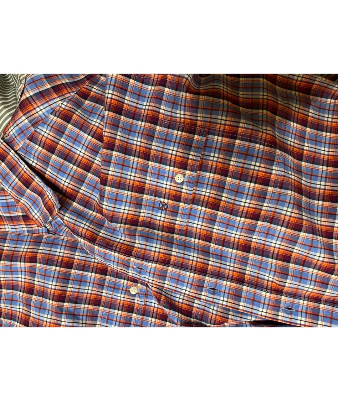 BARBOUR Бордовая хлопковая кэжуал рубашка, фото 6