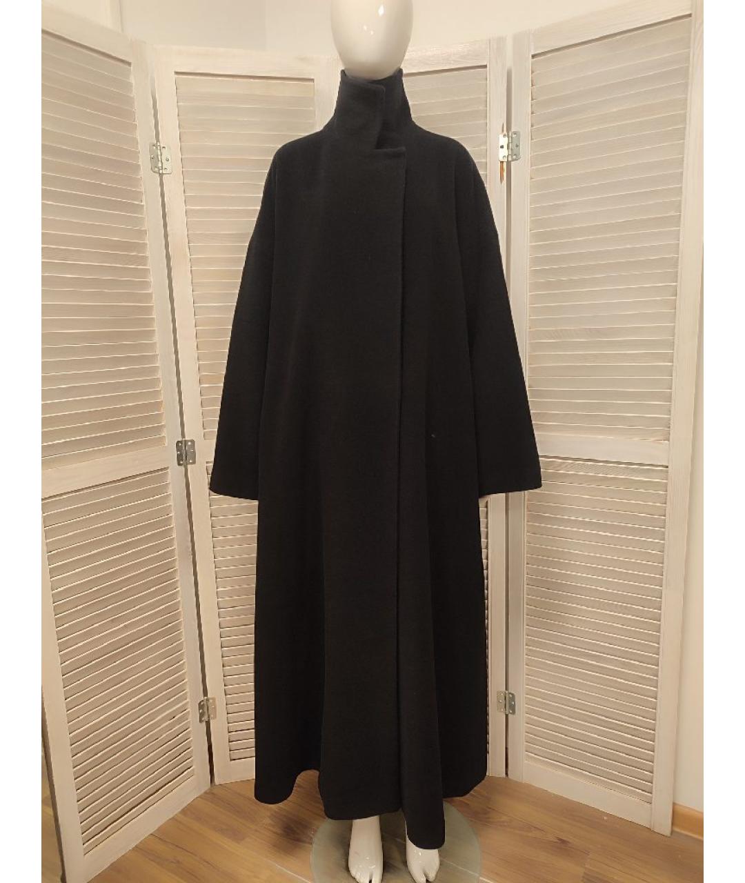 HUGO BOSS Черное шерстяное пальто, фото 10