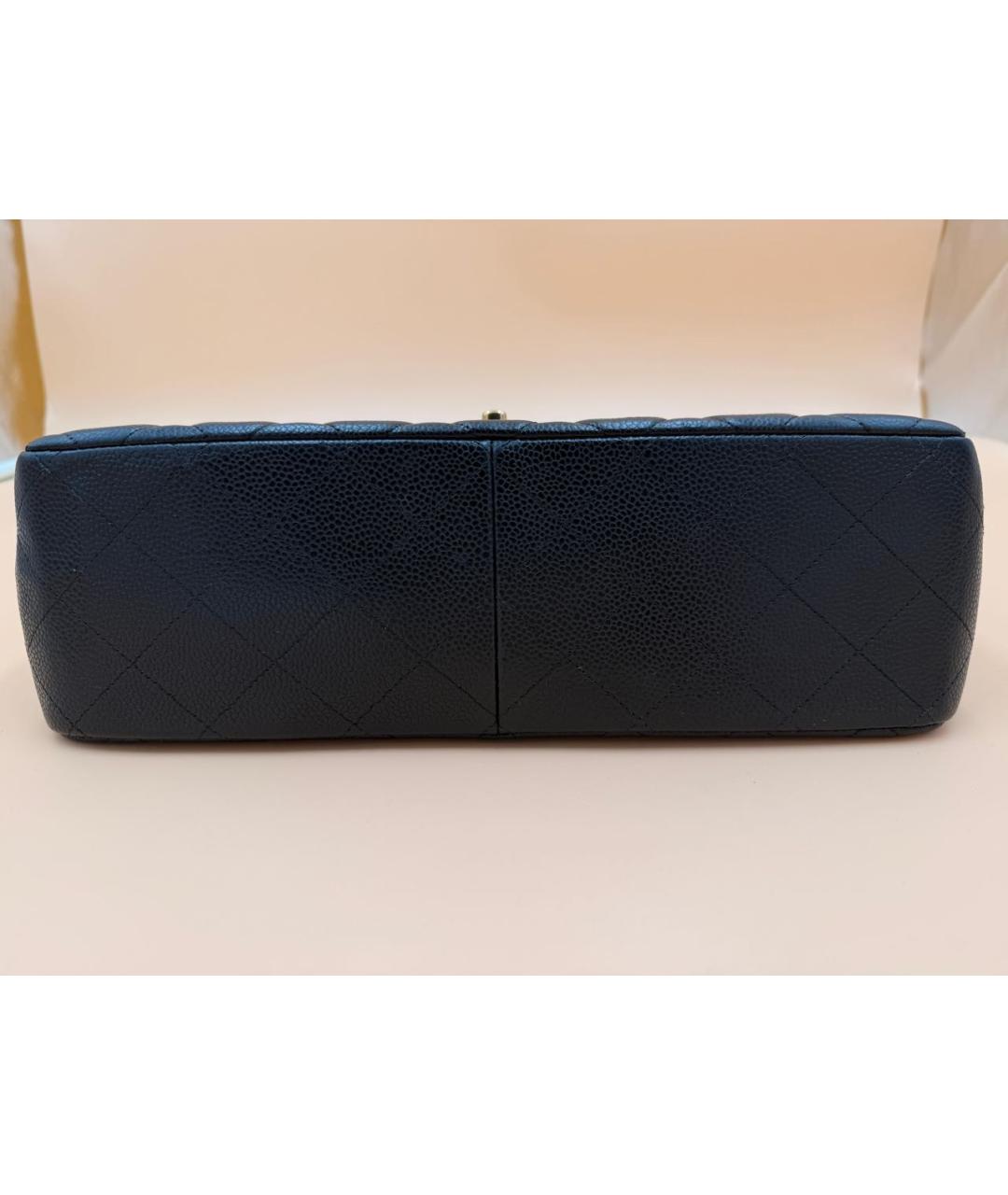 CHANEL Черная кожаная сумка через плечо, фото 6