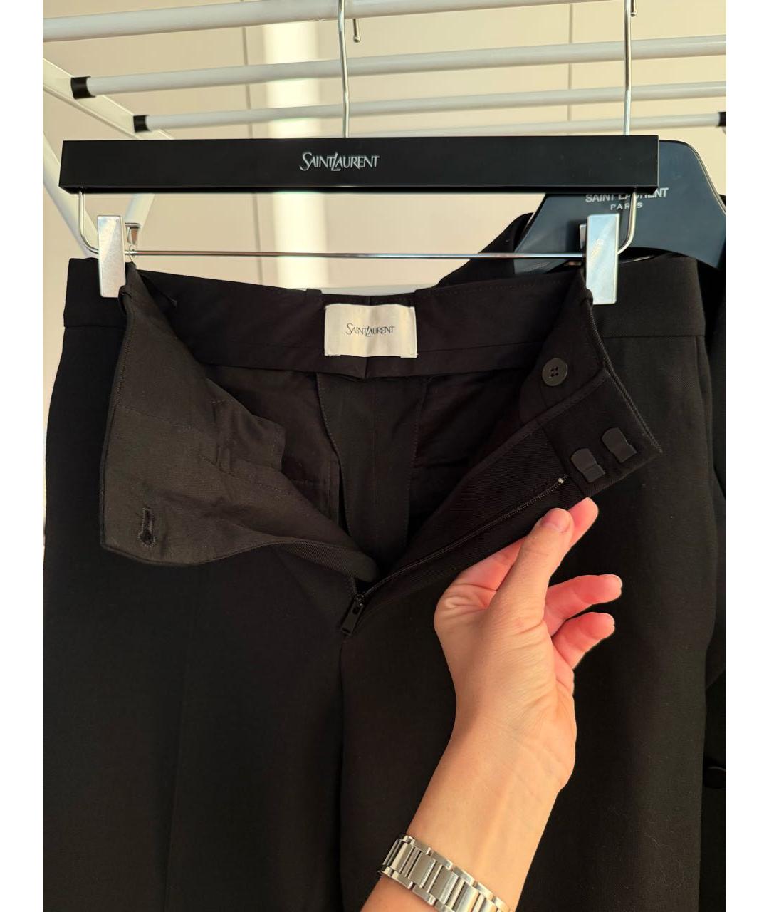 SAINT LAURENT Черный классический костюм, фото 6