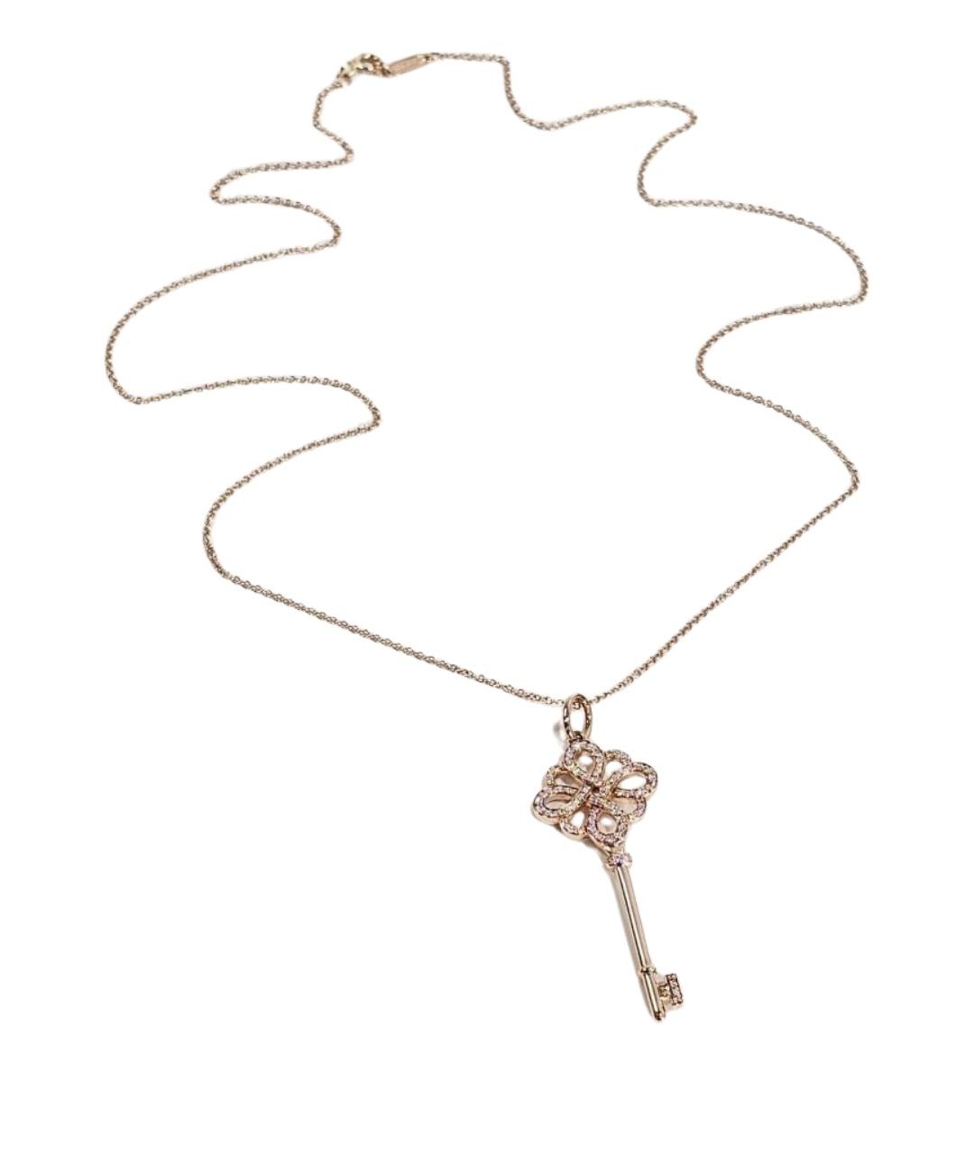 TIFFANY&CO Золотая подвеска из розового золота, фото 1