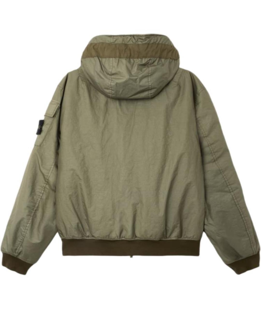 STONE ISLAND Зеленая куртка, фото 2