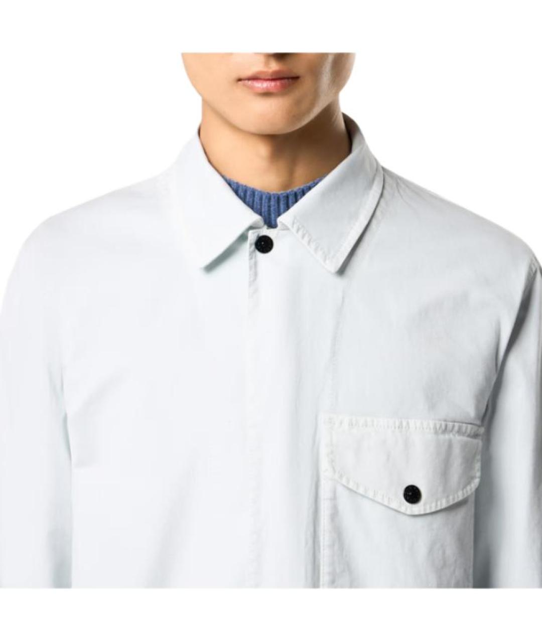 STONE ISLAND Голубая рубашка, фото 5