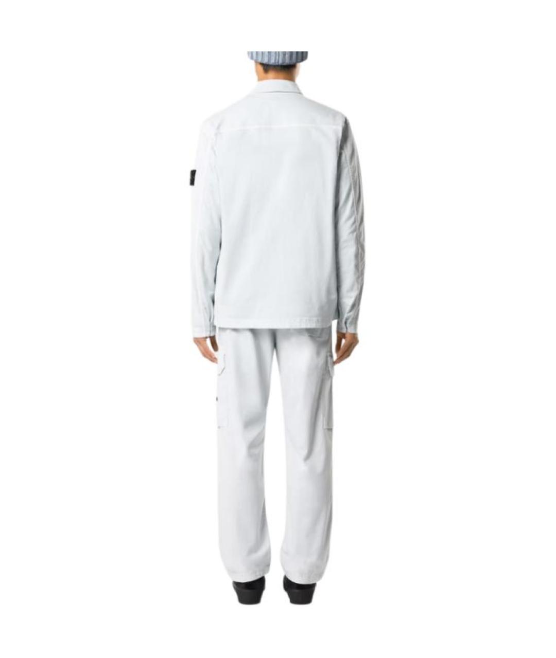 STONE ISLAND Голубая рубашка, фото 4