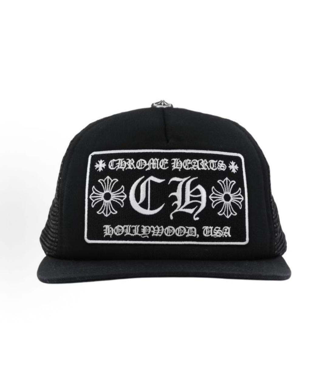 CHROME HEARTS Черная хлопковая кепка/бейсболка, фото 4