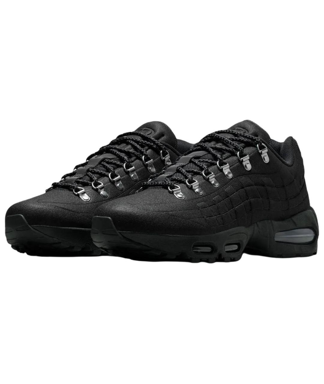 NIKE Черные низкие кроссовки / кеды, фото 3