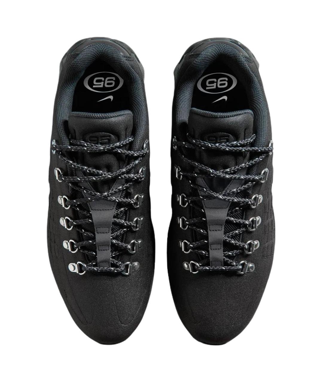 NIKE Черные низкие кроссовки / кеды, фото 4