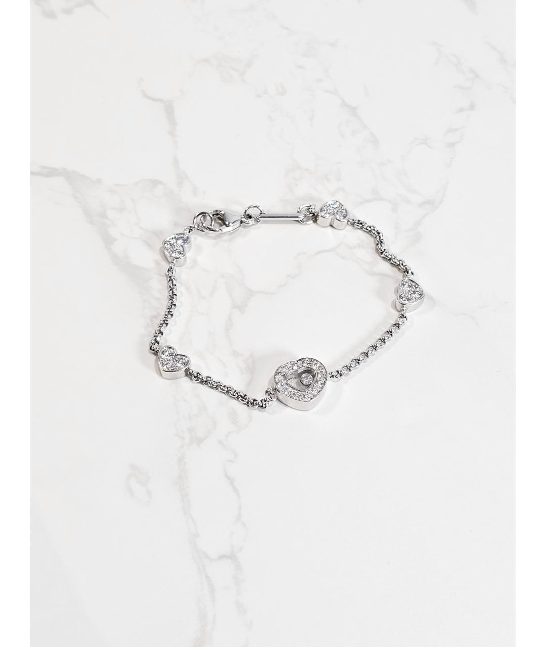 CHOPARD Серебрянный браслет из белого золота, фото 2