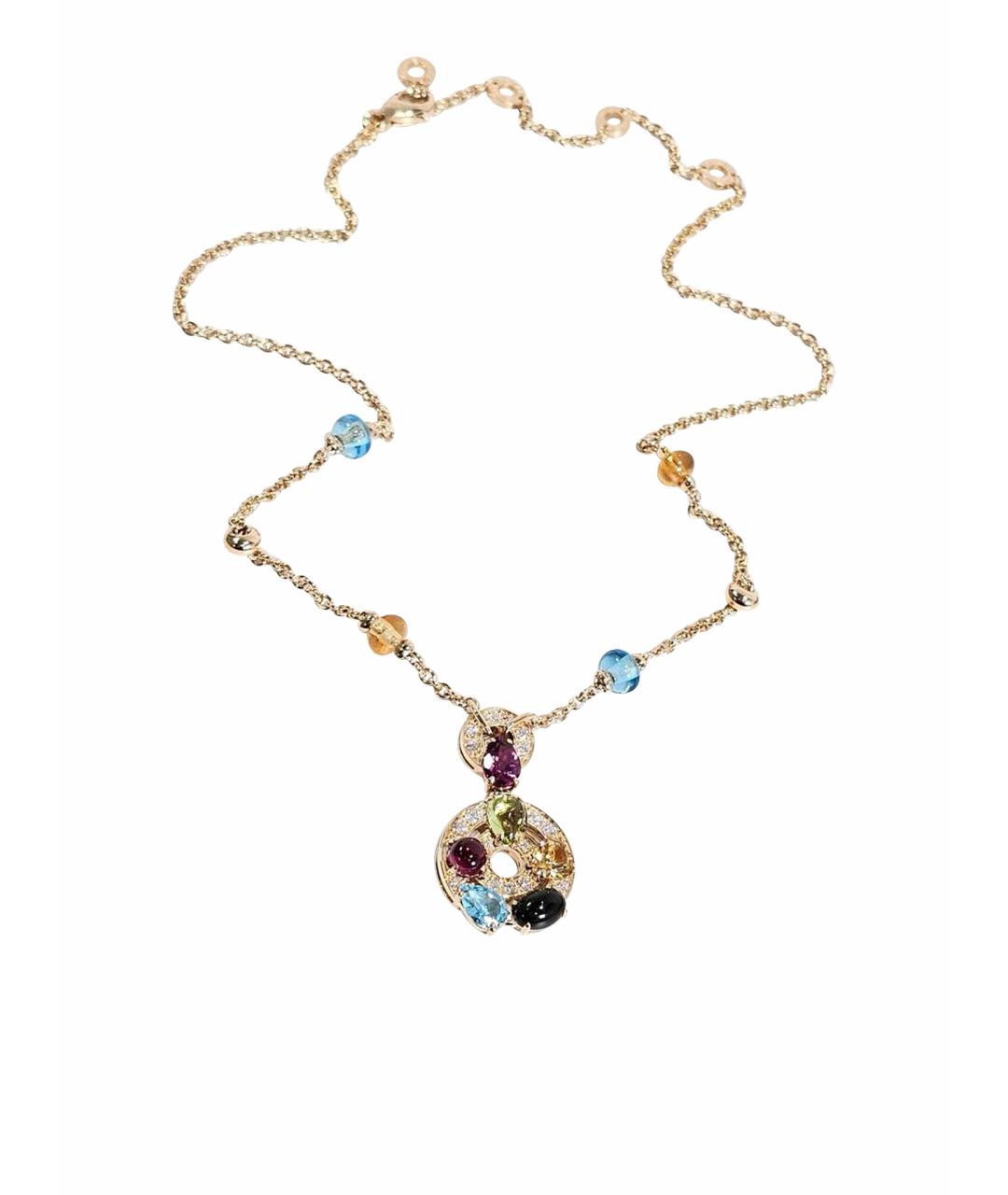 BVLGARI Золотое колье из желтого золота, фото 1