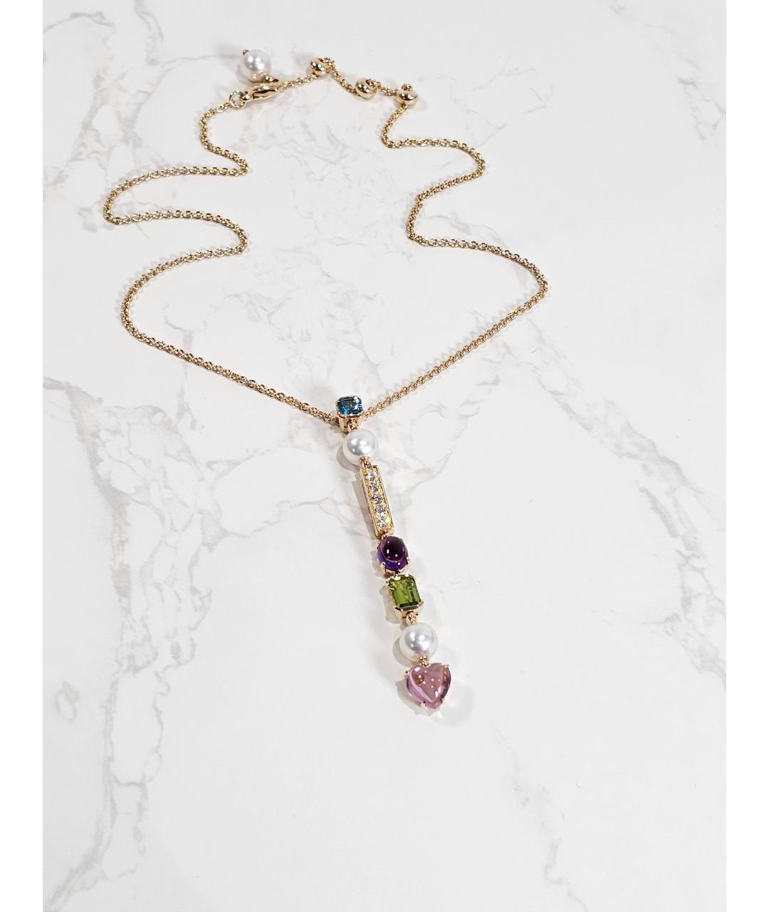 BVLGARI Золотое колье из желтого золота, фото 3