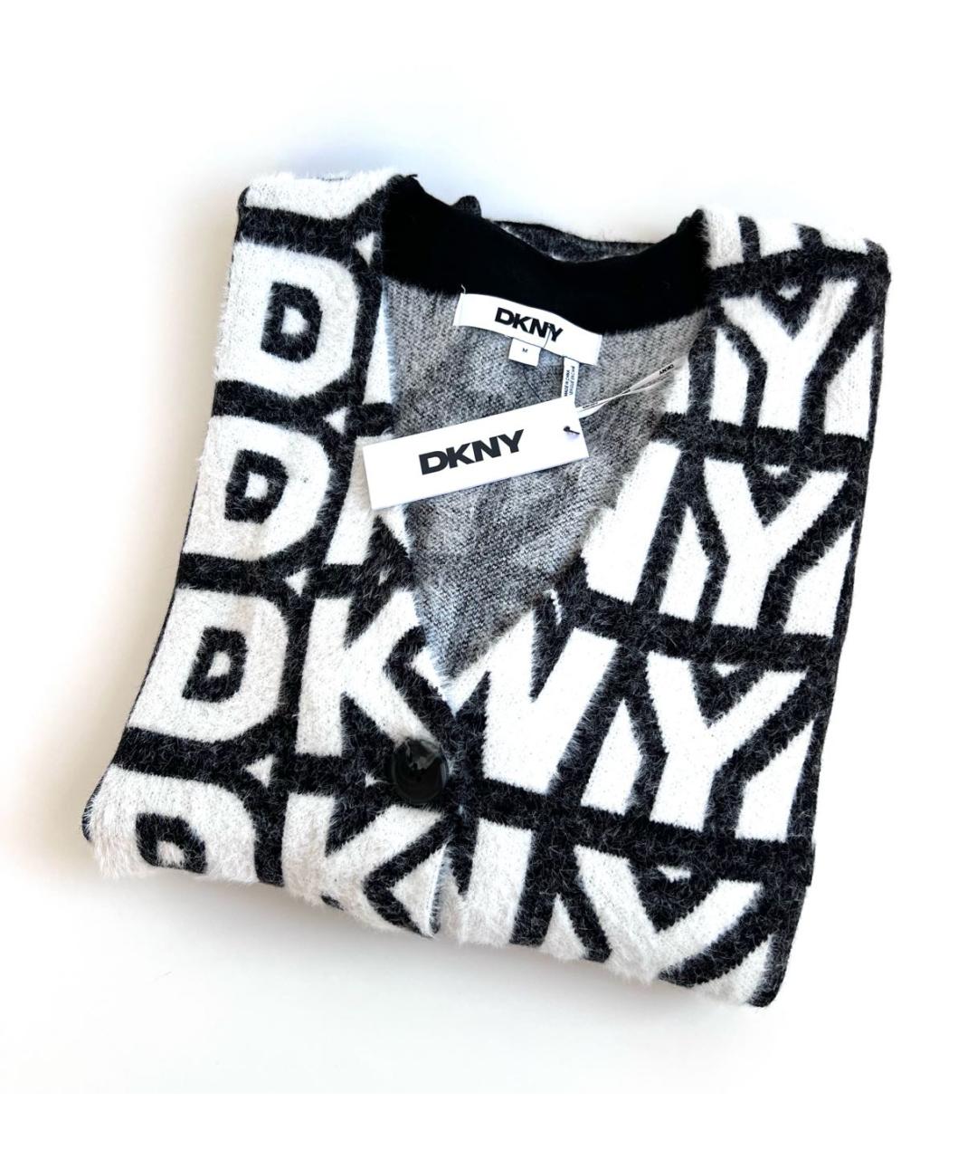 DKNY Белый полиамидовый кардиган, фото 6
