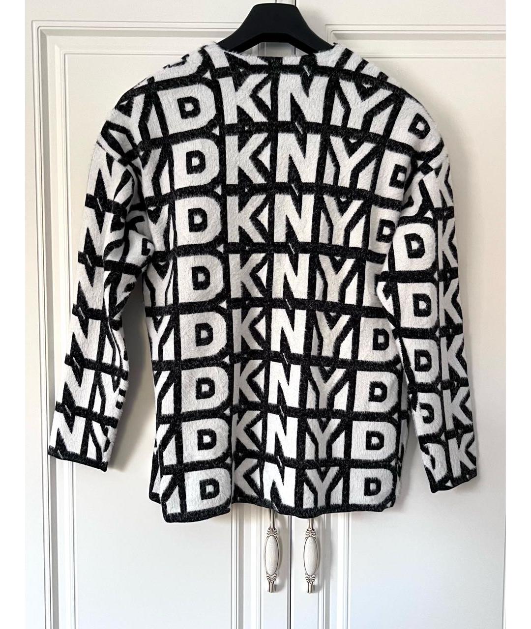 DKNY Белый полиамидовый кардиган, фото 3