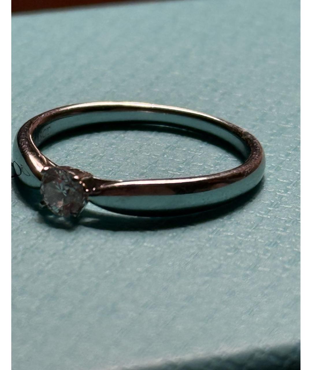 TIFFANY&CO Серебряное платиновое кольцо, фото 3