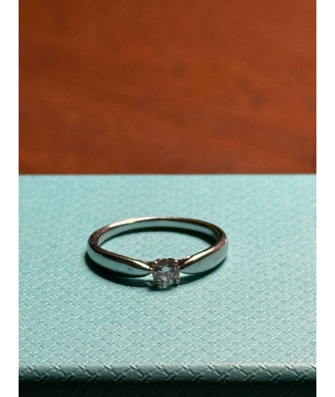 TIFFANY&CO Серебряное платиновое кольцо, фото 7