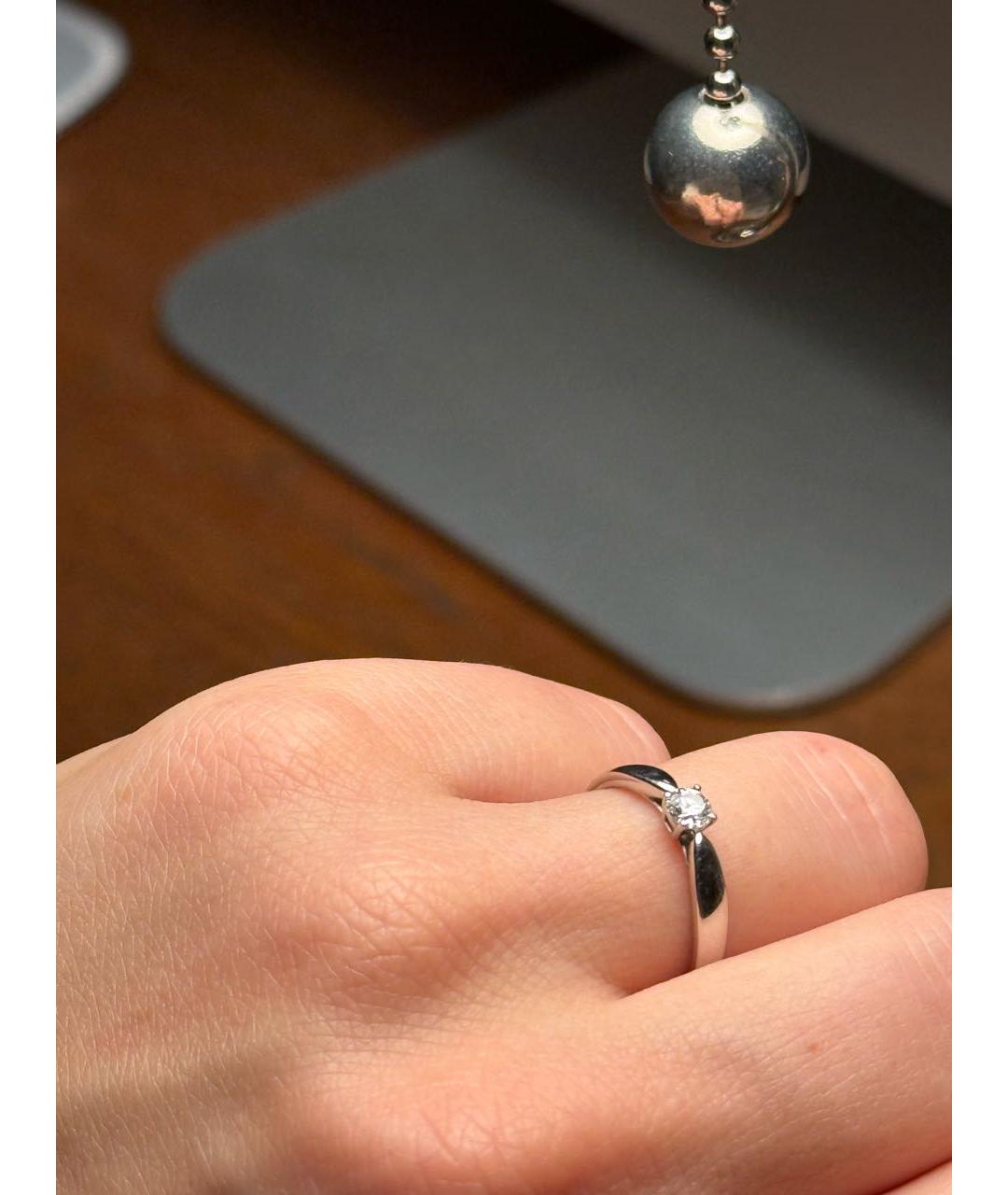 TIFFANY&CO Серебряное платиновое кольцо, фото 5