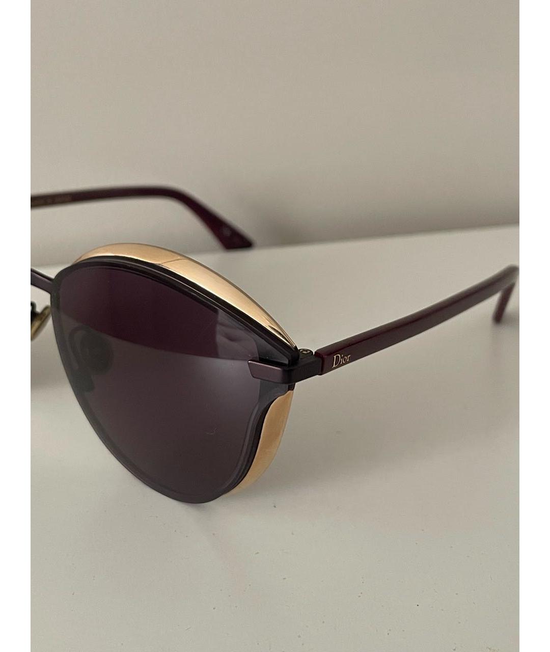 CHRISTIAN DIOR Мульти пластиковые солнцезащитные очки, фото 3