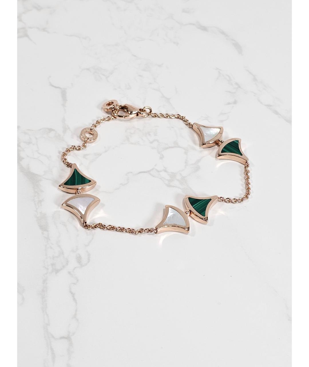 BVLGARI Золотой браслет из розового золота, фото 3