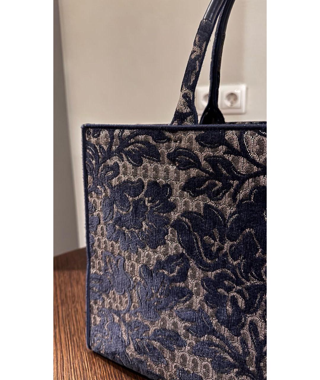 FURLA Темно-синяя сумка тоут, фото 5