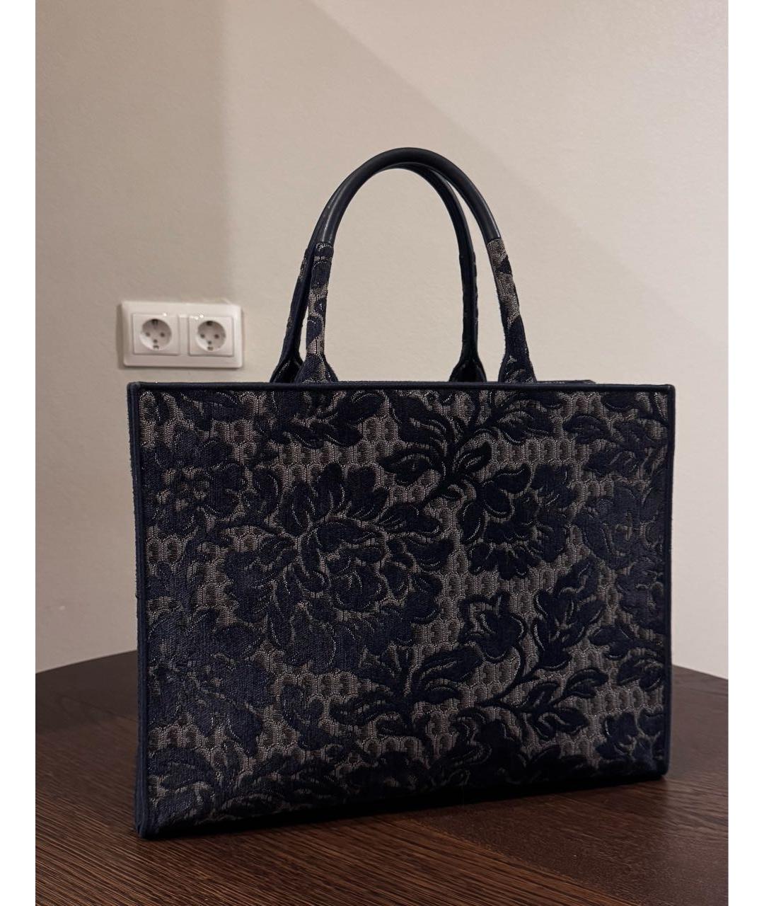 FURLA Темно-синяя сумка тоут, фото 9