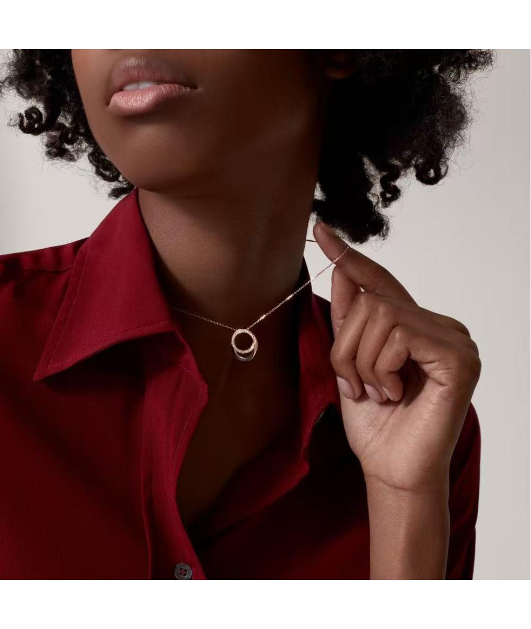 CARTIER Золотая подвеска из розового золота, фото 3