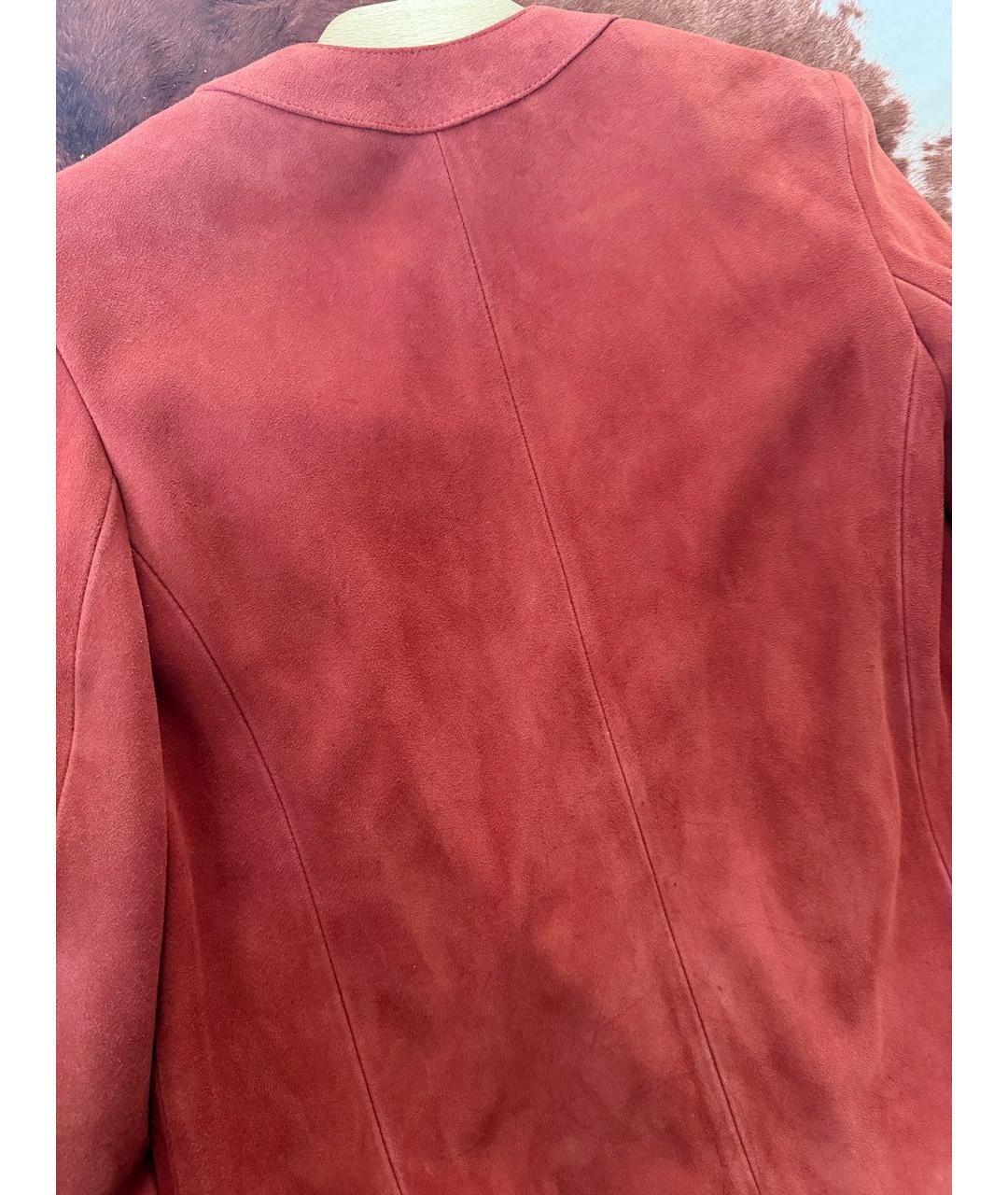 12 STOREEZ Бордовый замшевый костюм с юбками, фото 5