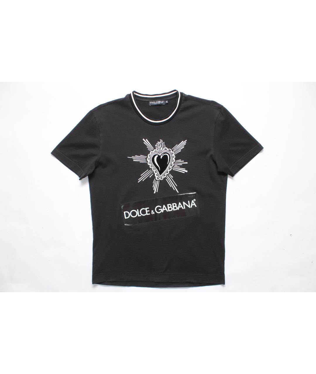 DOLCE&GABBANA Мульти хлопковая футболка, фото 8