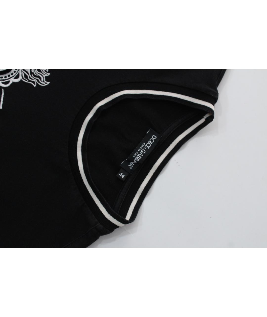 DOLCE&GABBANA Мульти хлопковая футболка, фото 5