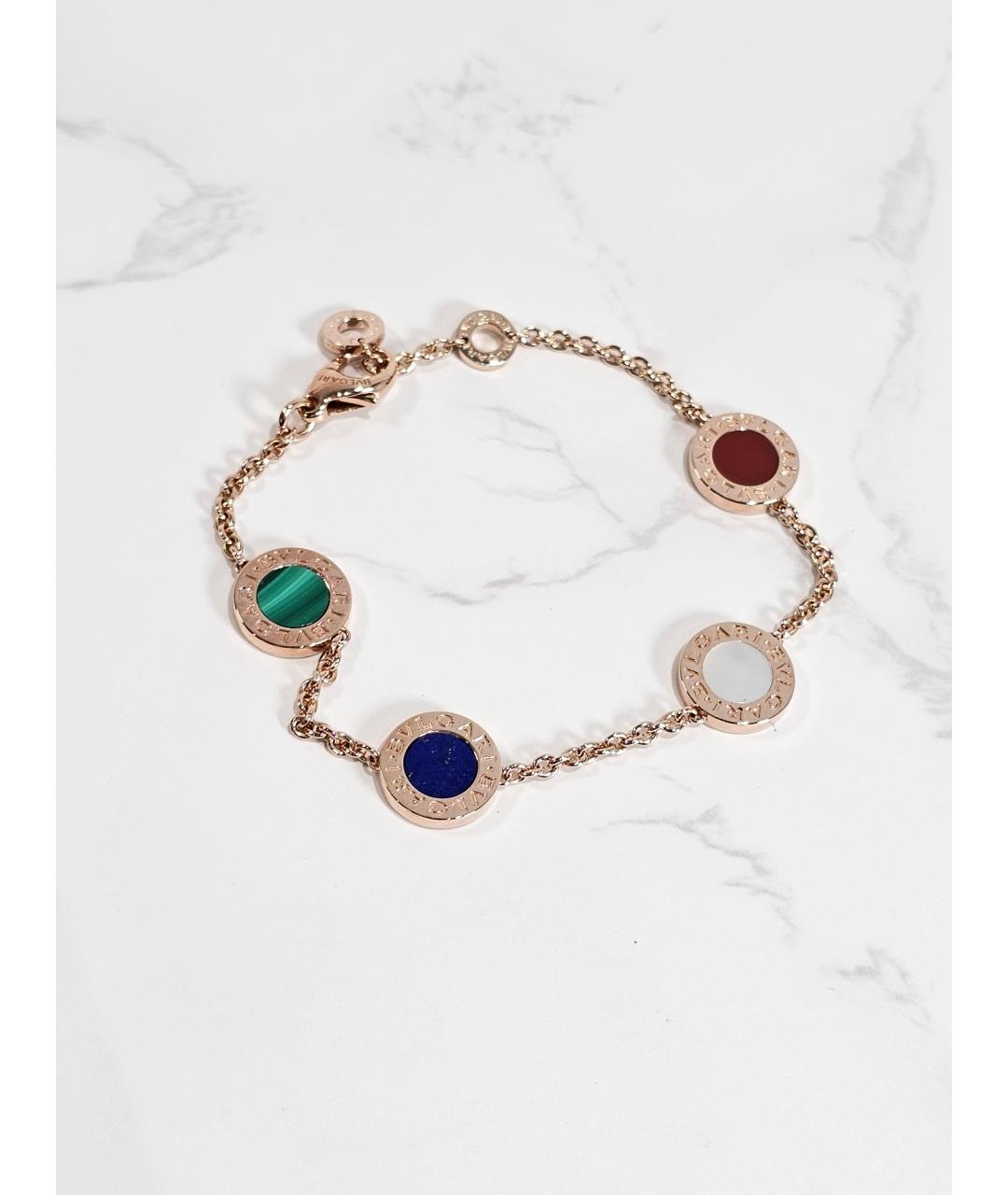 BVLGARI Золотой браслет из розового золота, фото 3