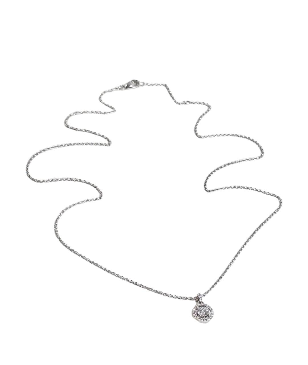 DE BEERS Серебряная подвеска из белого золота, фото 1