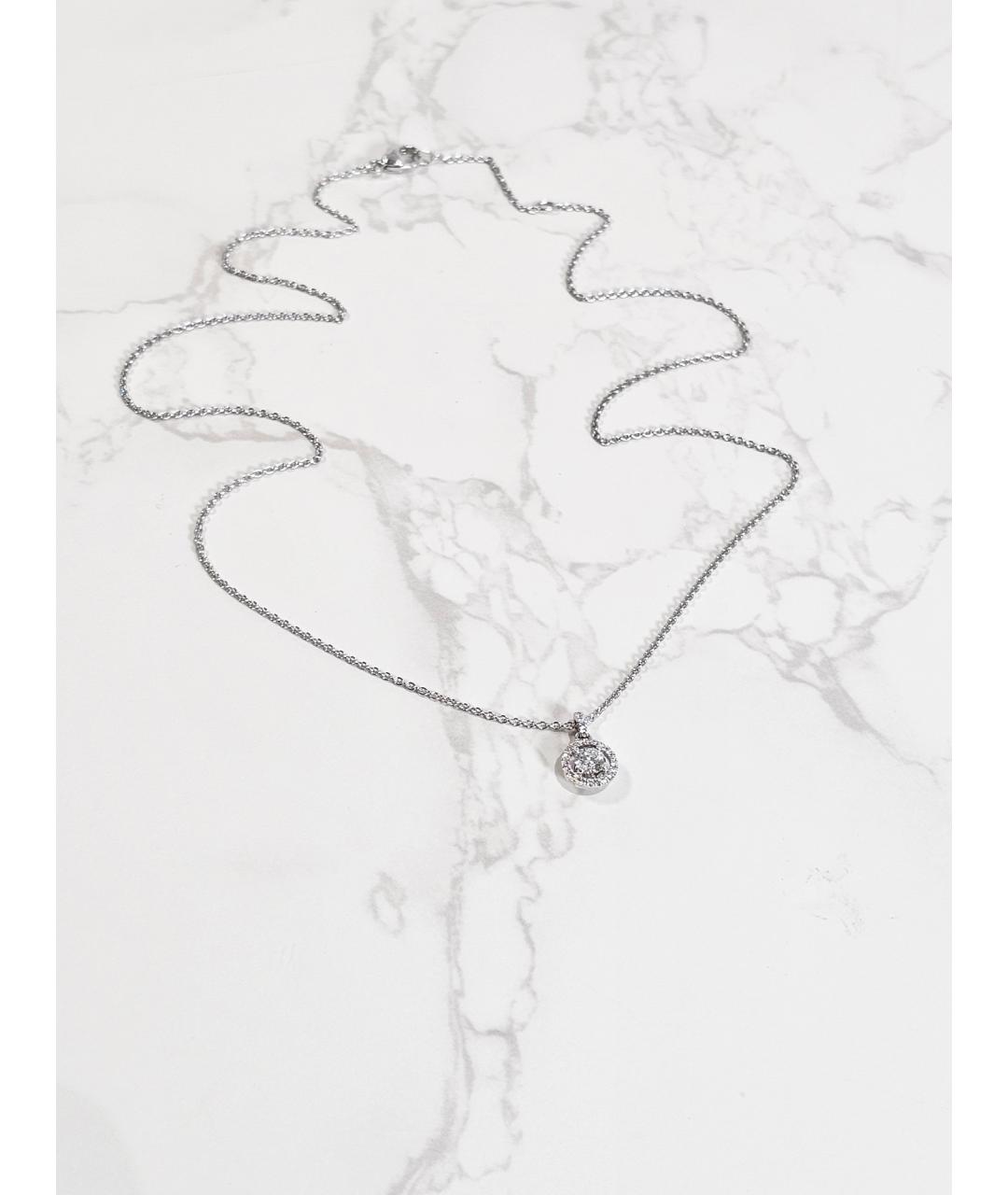 DE BEERS Серебряная подвеска из белого золота, фото 5