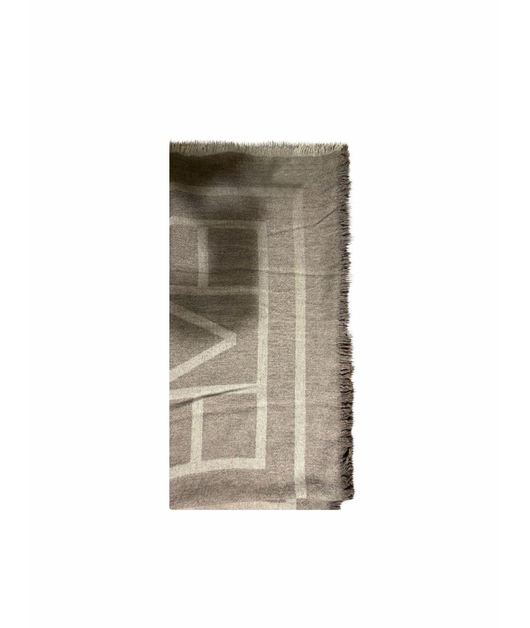 TOTEME Бежевый шерстяной платок, фото 1