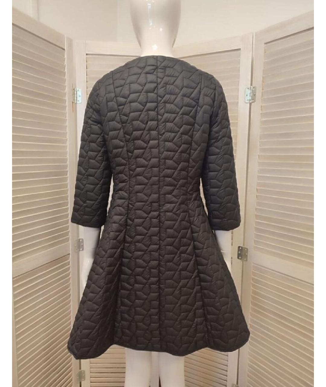 MAX&CO Черное полиамидовое пальто, фото 2