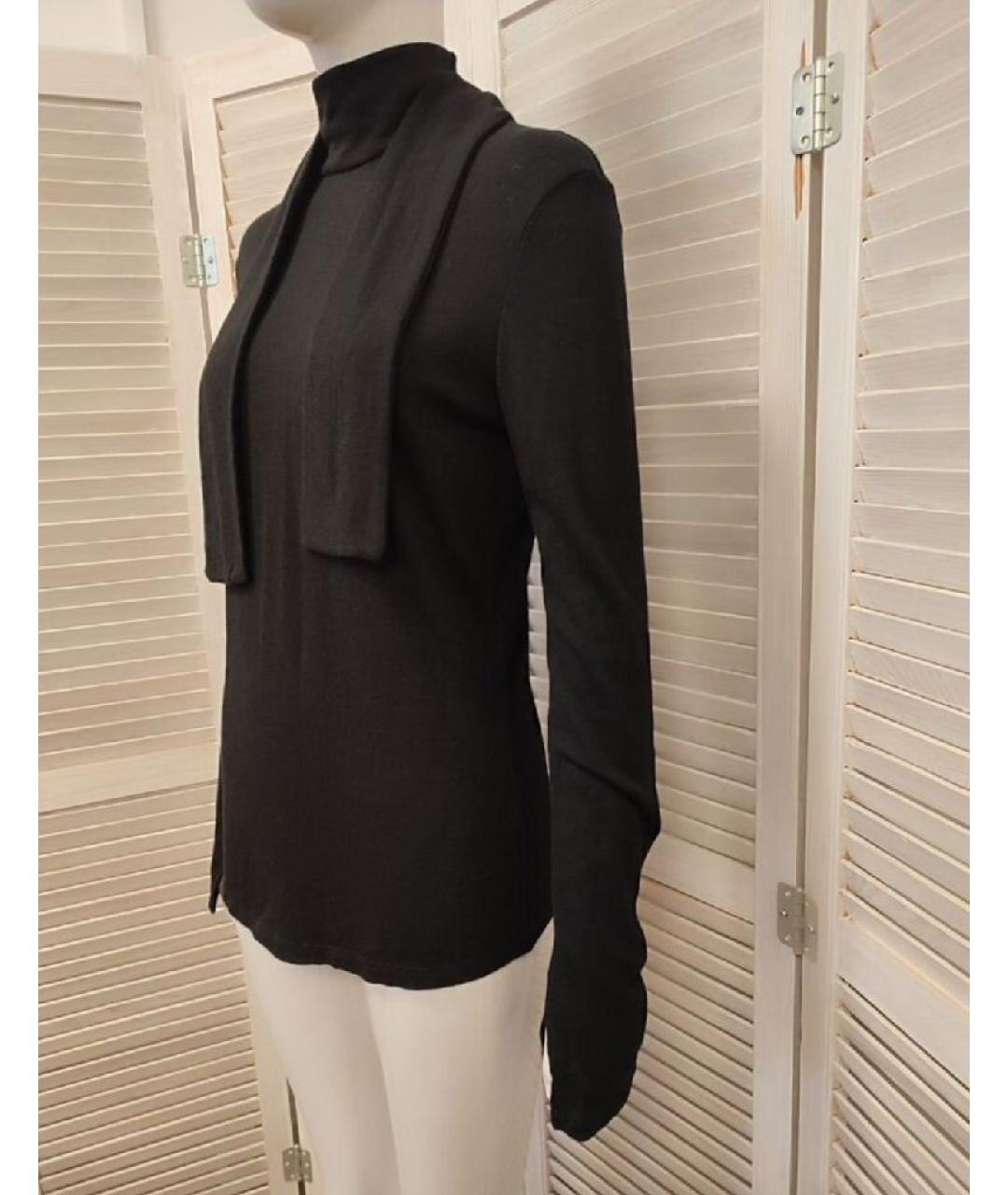 MAX&CO Черный вискозный джемпер / свитер, фото 4