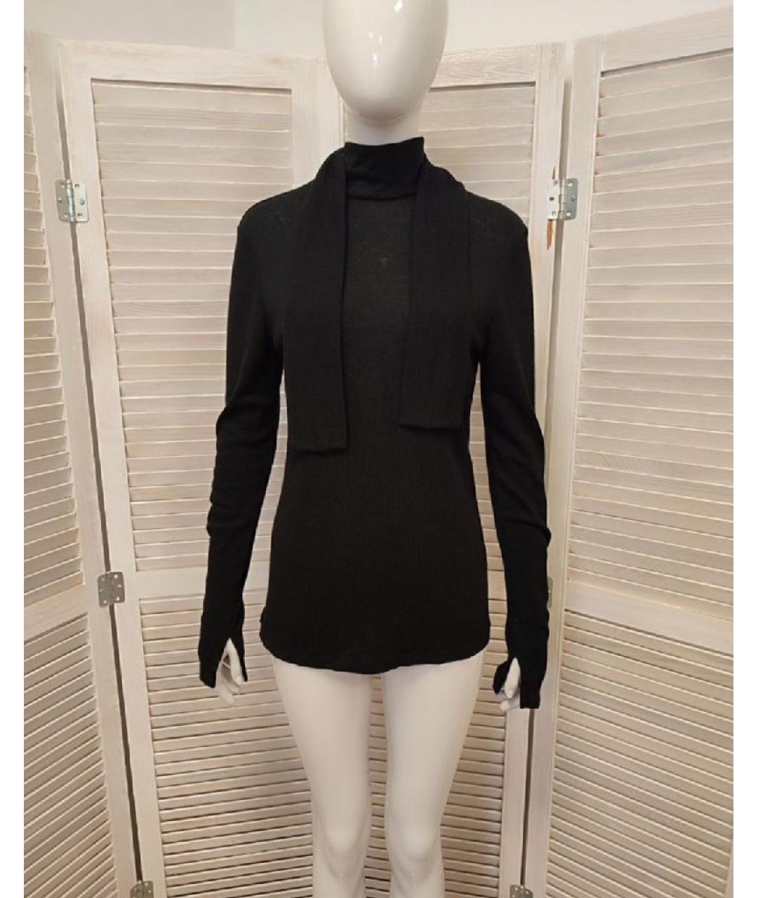 MAX&CO Черный вискозный джемпер / свитер, фото 10